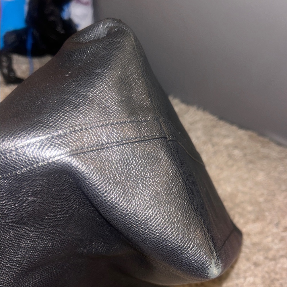 Coach Taxi Black Leather Tote Bag - Picture 5 of 9